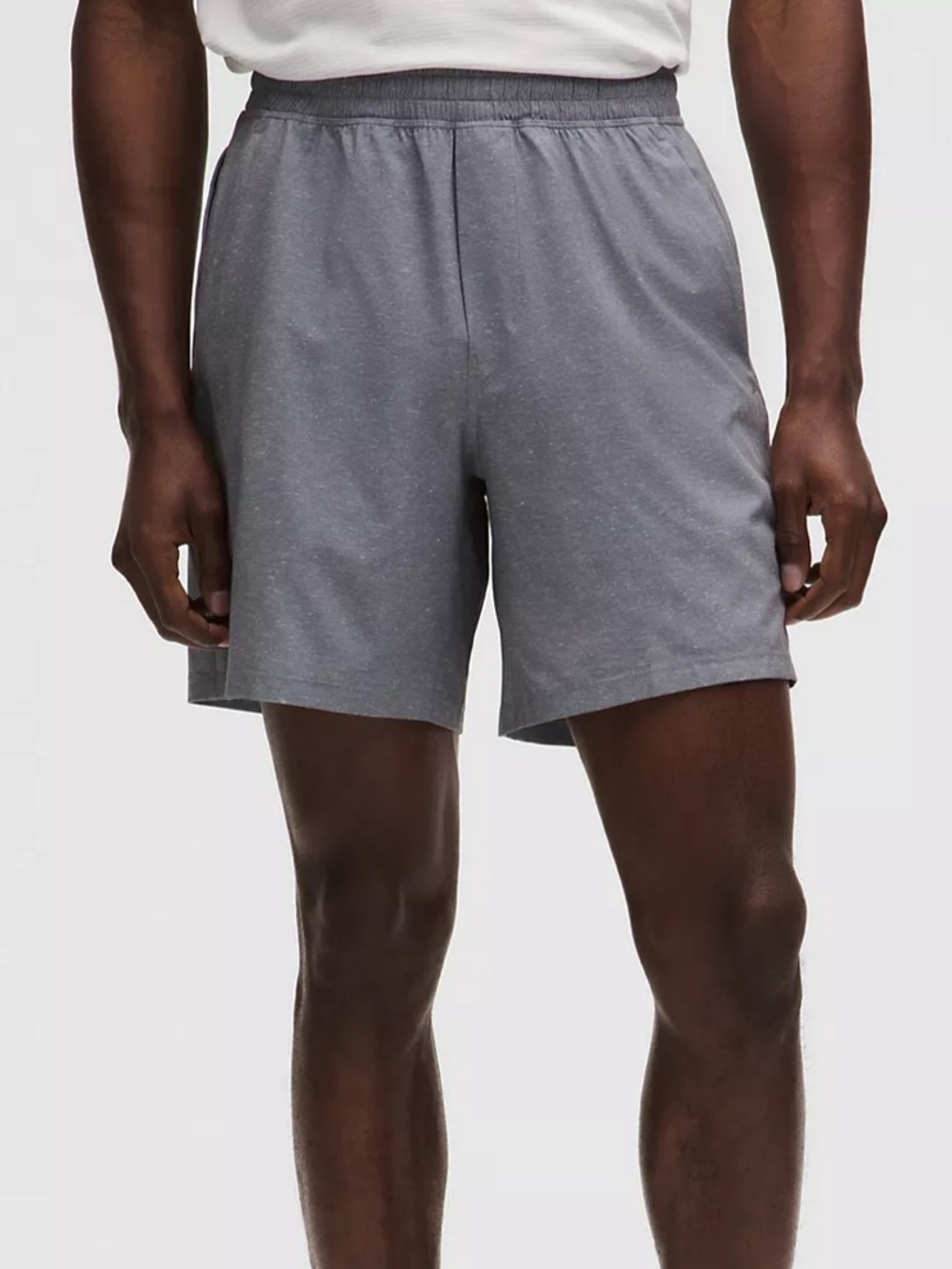 lululemon athletica 7” Pace Breaker Shorts Heather Grey